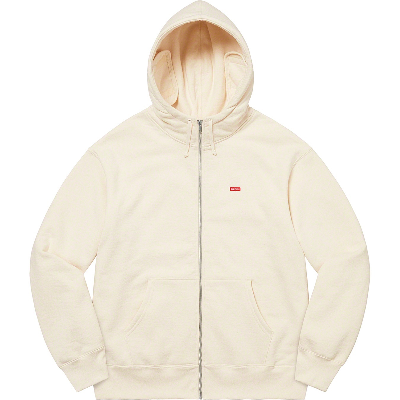 Small Box Facemask Zip Up Hooded Sweatshirt view 4